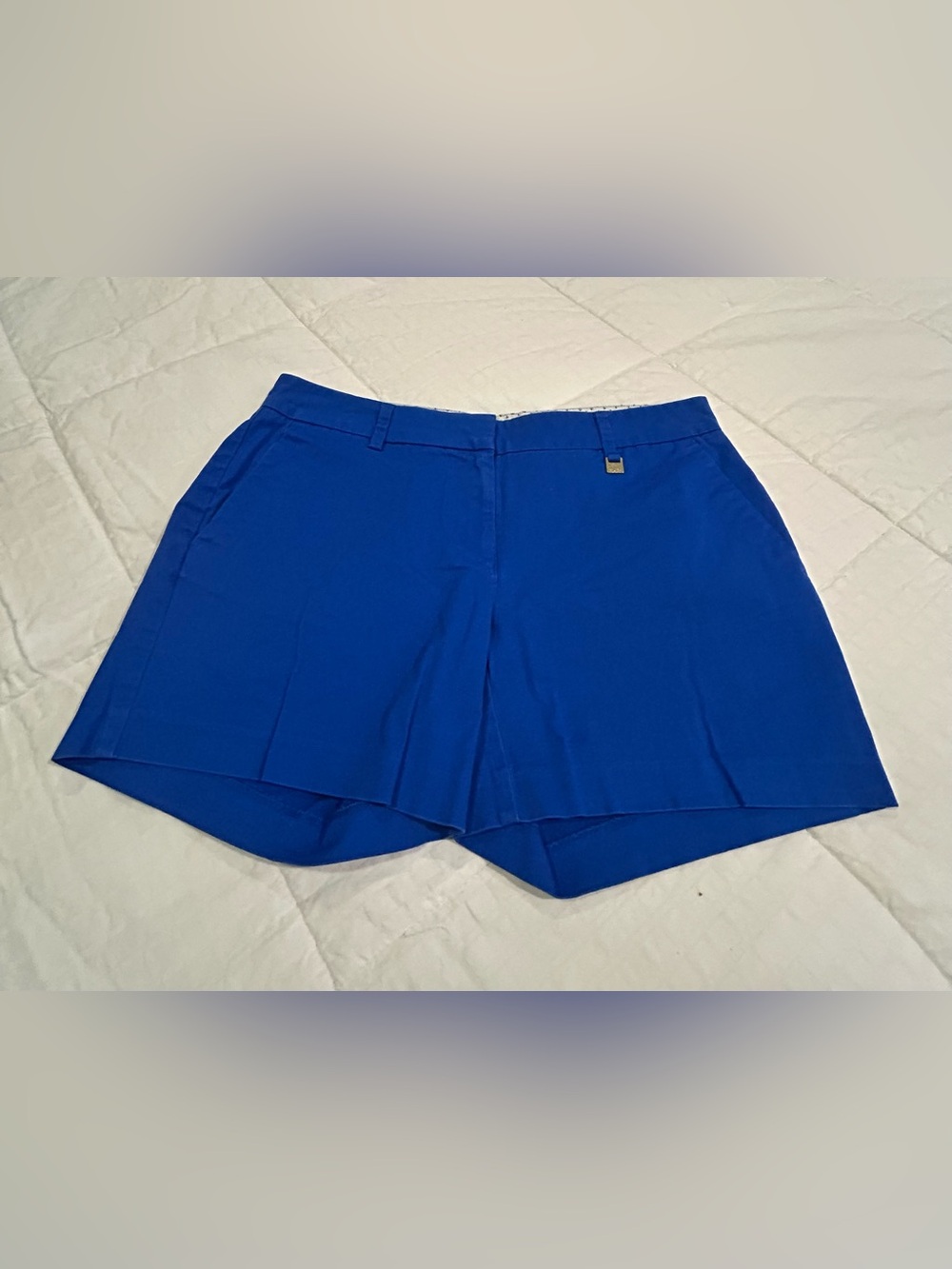 Nautica Bright Blue Tailored Bermuda Shorts
